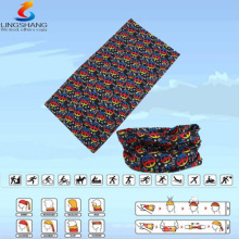 LSB-0050 Ningbo Lingshang 100% полиэфирная многофункциональная бесшовная наружная шейная трубка оптовые оголовье bandana